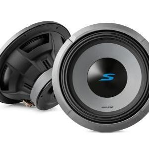 12-Inch Alpine S-Series Subwoofer Featuring Dual 4-Ohm Voice Coils - Model S2-W12D4