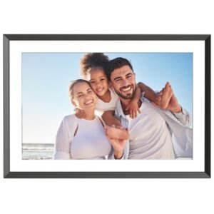 AgfaPhoto APF1000WIFI Digital Photo Frame, 10 inches (25.4 cm), 1280 x 800 Resolution, IPS Display, Supports BMP, JPEG, PNG, WEBP, 3GP, MP4 Formats, 32 GB Storage