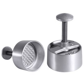 Aluminum Ground Meat Press, 100 mm Diameter