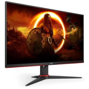 AOC 24G2SPAE/BK 23.8-Inch Gaming Monitor, 165Hz, IPS, Adaptive Sync