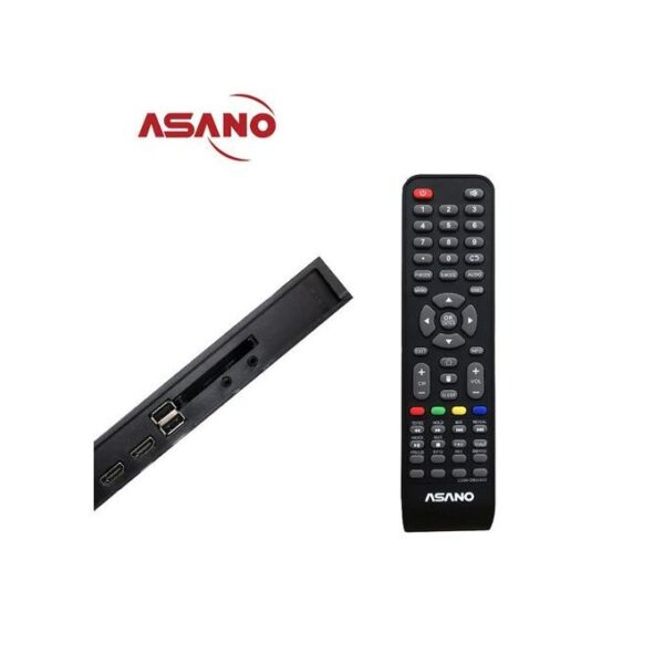 Asano 43DF3 Ultra HD Smart Android TV - Borderless Display - USB-DMI - Black