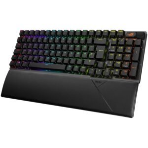 ASUS ROG Strix Scope II 96 Wireless Gaming Keyboard, RGB - Black, ISO (DE), ROG NX Snow Switches