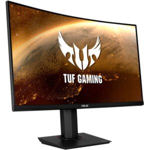 ASUS TUF Gaming VG32VQR 31.5-Inch Curved Gaming Monitor, 165Hz, VA Panel, FreeSync