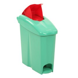 Binny 17 Sanitary Trash Bin | 17 L Plastic Green
