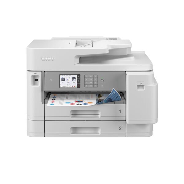 Brother MFC-J5955DW, Inkjet All-in-One Printer, Color Printing, 1200 x 4800 DPI, A3 Format, Direct Printing, White