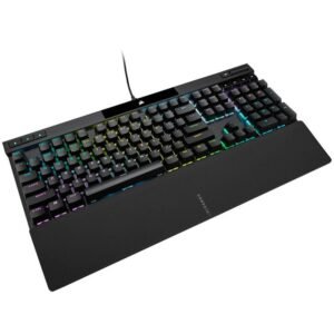 Corsair K70 RGB Pro Gaming Keyboard, Cherry MX Red - Black