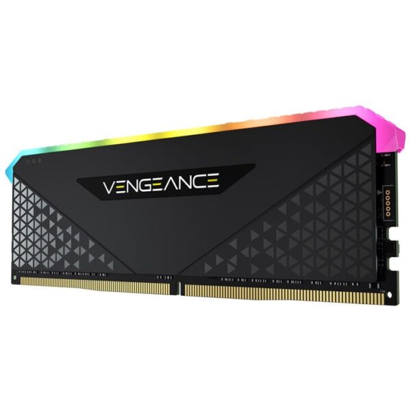 Corsair Vengeance RGB RS DDR4-3200 RAM, CL16, XMP - 16 GB Dual Kit, Black
