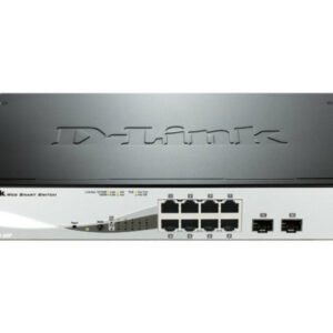 D-Link Web Smart DGS-1210-08P - Managed Switch - 8 Ports - Rack Mountable