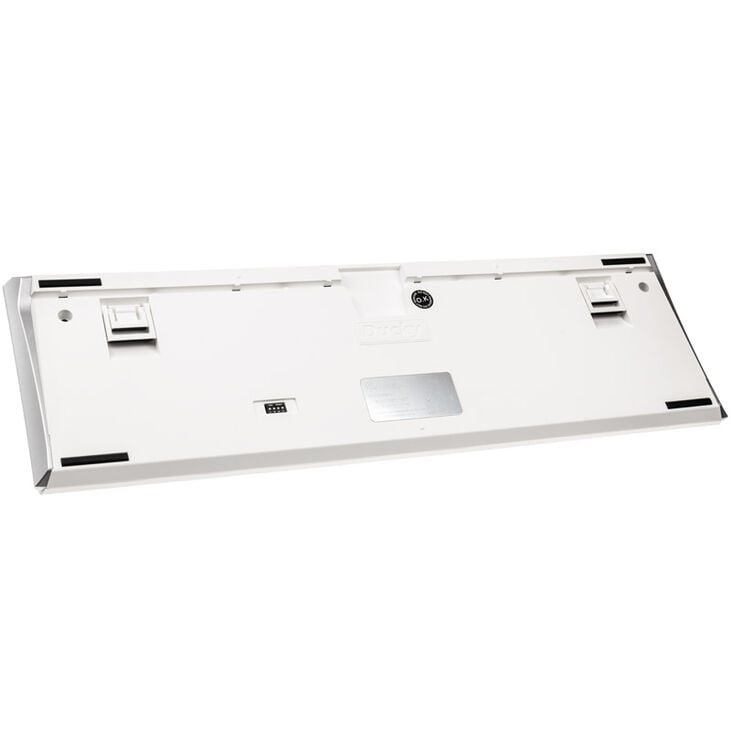 Ducky One 3 Classic Pure White Gaming Keyboard, RGB LED - MX Red