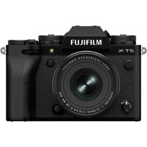 FujiFilm X-T5 Mirrorless Camera Bundle with XF 16-50mm f/2.8-4.8 Lens - Black - 40MP APS-C X-Trans CMOS 5 HR BSI Sensor - 4K at 120p - 6.2K at 30p - FHD 240p 10-Bit Video -...