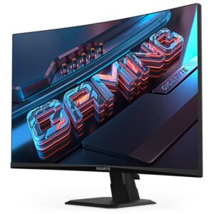GIGABYTE GS27FC 27-Inch Curved Gaming Monitor – 180Hz, VA Panel, FreeSync Premium, Adaptive Sync