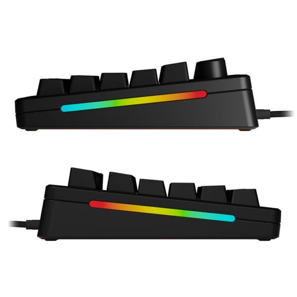 Glorious GMMK 3 75% Custom Gaming Keyboard - Pre-Built, ISO (DE), Fox Switches, Black