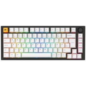 Glorious GMMK Pro Black Slate 75% TKL Keyboard - Pre-built, ISO DE Layout - Black