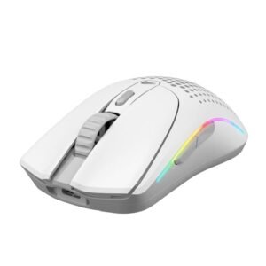 Glorious Model O 2 Mini Wireless RGB Gaming Mouse - Matte White