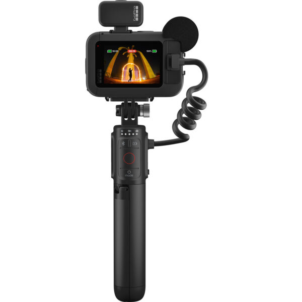 GoPro HERO 13 Black Creator Edition Action Camera - 4K Video, Waterproof up to 10m, Wi-Fi & Bluetooth, with 2.27" Rear Touch Screen and 1.4" Front Display