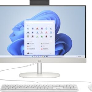 HP 24-cr0205ng All-in-One Desktop, Intel Core i3-1315U 1.2 GHz, 8 GB RAM, 512 GB NVMe SSD, UHD Graphics, 1GbE, Bluetooth 5.3, Wi-Fi 6, Supports 802.11a/b/g/n/ac/ax