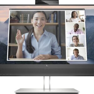 HP E24mv G4 FHD Conference Monitor, 60.5 cm (23.8"), 1920 x 1080 Pixels, Full HD, LCD, 5 ms, Black, S