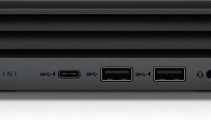 HP Pro 400 G9 Mini Desktop, Intel Core i5 13500T (1.6 GHz), 16 GB RAM, 256 GB NVMe SSD, UHD Graphics 770, 1GbE, Wi-Fi 6E, Bluetooth 5.3, WLAN: 802.11a/b/g/n/ac/ax (Wi-Fi 6E)