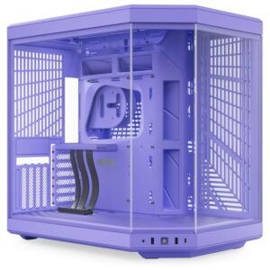 Hyte Y70 Midi-Tower Case with Tempered Glass - Taro Milk Color