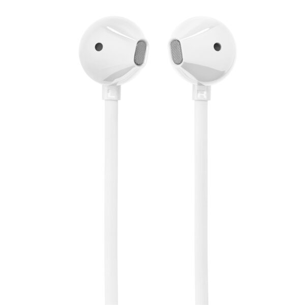 JBL Tune 305C USB-C Wired Hi-Res Earbuds - White with In-Line Microphone and 3-Button Remote - Comfortable Open Fit - Compatible with iPhone 15 & 16 Series, Samsung Galaxy S24...