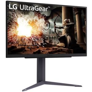 LG UltraGear 27GS75Q-B 27-Inch Gaming Monitor, 180Hz Refresh Rate, IPS Display, G-SYNC Compatible