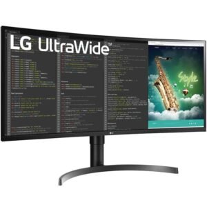 LG UltraWide 35WN75CP-B 35-Inch Curved Gaming Monitor, 100 Hz, VA Panel, FreeSync Technology