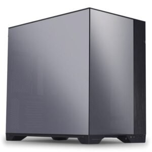 Lian Li O11 Vision Chrome Case, Midi Tower, E-ATX, Tempered Glass, Mirrored - Black