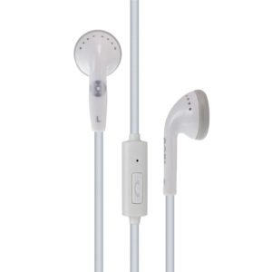 Moki Wired Earbuds - White with Built-In Microphone and Controls