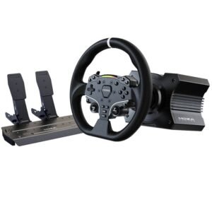 MOZA R5 Racing Bundle (R5 DD Wheelbase, ES Wheel, SR-P Lite Pedals, Desk Mount)