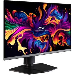 MSI MPG 271QRXDE QD-OLED 26.5-Inch Gaming Monitor, 360Hz, QD OLED, Adaptive Sync