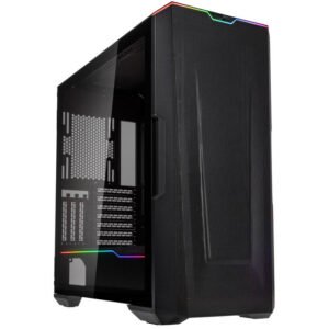 PHANTEKS Eclipse G500A D-RGB Fanless Midi-Tower Case with Tempered Glass - Black