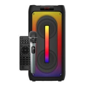 Rage Dual 4" Bluetooth Party Speaker Featuring Wireless Microphone and Remote - Model BTS3668