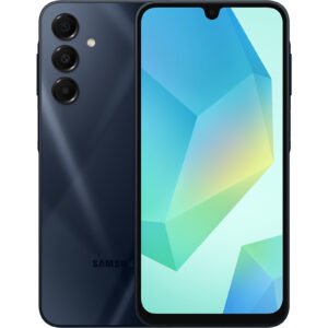 Samsung Galaxy A16 (2024) 5G Dual SIM Smartphone - 4GB RAM, 128GB Storage - Black, 6.7" FHD+ 90Hz Display - IP54 Rated - NFC Enabled - MediaTek Dimensity 6300 Processor - 5000...