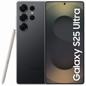 Samsung Galaxy S25 Ultra 5G Dual SIM Phone - 12GB RAM + 512GB Storage - TITANIUM BLACK - Includes 2 Year Warranty