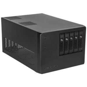 SilverStone SST-CS351B SAS-12G/SATA-6G NAS Enclosure with 5 Drive Bays