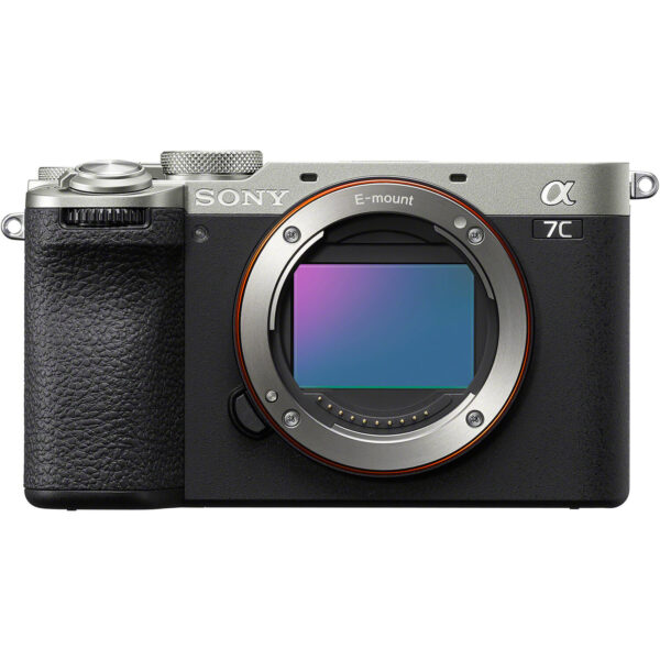 Sony Alpha a7C II Mirrorless Camera (Body Only) - Silver - 33MP Full-Frame Exmor R BSI Sensor - 5-Axis In-Body Stabilization - 759-Point Phase Detection Autofocus