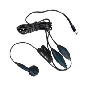 Uniden EM078 In-ear Accessory Earpiece with Mic on Cord and VOX for UH07x Series