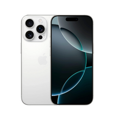 Unlocked iPhone 16 Pro in White Titanium - 128GB