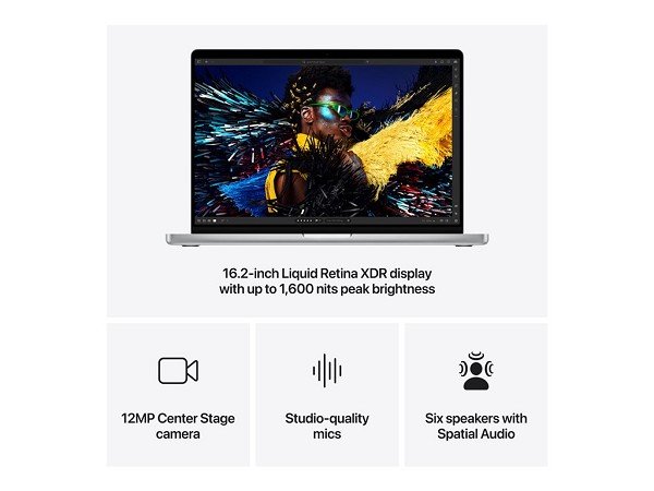 Apple MacBook Pro - 16.2-inch (41.05 cm) - M4 Max - 36 GB RAM - 1 TB SSD