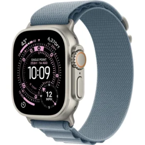 Apple Watch Ultra 3 GPS + Cellular 49mm Titanium Case Alpine Loop Light Blue Size S
