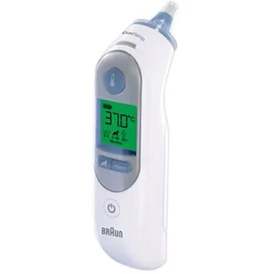 Braun IRT 6520 Thermoscan 7 Infrared Fever Thermometer with Pre-Warmed Measurement Tip