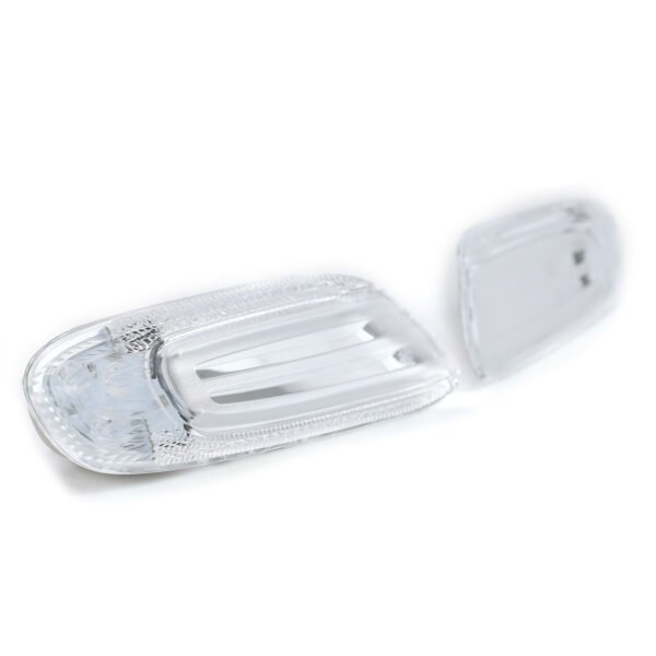 Clear Glass LED Side Indicators Chrome for Mini One Cooper S F55 F56 F57 (2014-2021)
