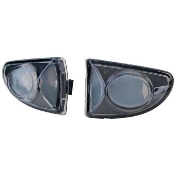 Clear Lens Side Indicator Set in Black for Smart ForTwo Cabriolet Coupe 451 (2007-2015)