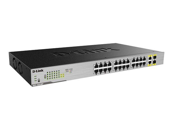 D-Link DGS 1026MP - 26-Port Unmanaged Switch - Rack-Mountable