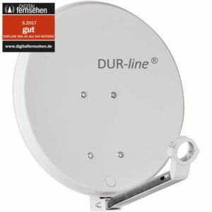DUR-line DSA 40 Light Grey Satellite Dish