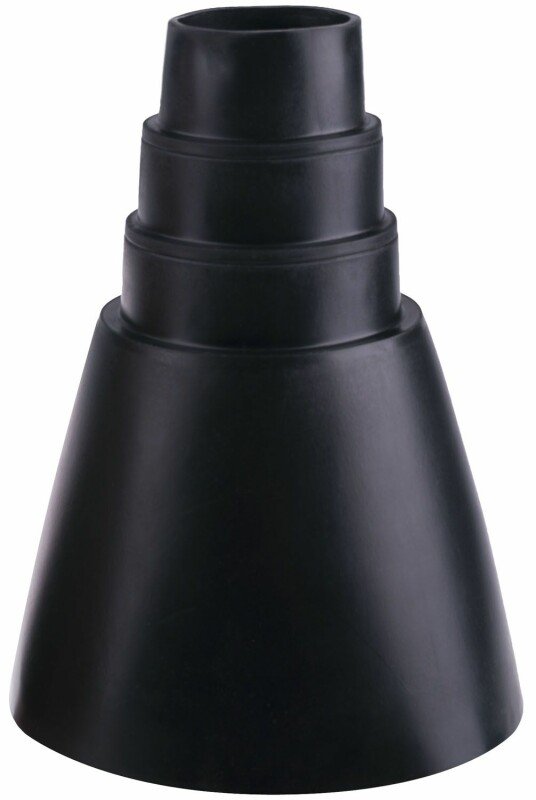 DUR-line Rubber Sleeve 32-60 mm Diameter Black