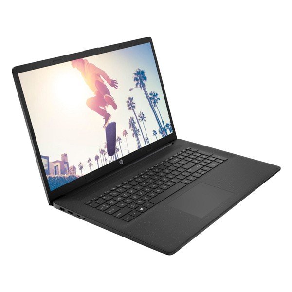 HP 17-cp3473ng Laptop, Jet Black, Ryzen 7 7730U, 16GB RAM, 512GB SSD, German Version