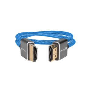 Kondor Blue - 16-Inch Thin Braided HDMI to HDMI Cable for On-Camera Monitors