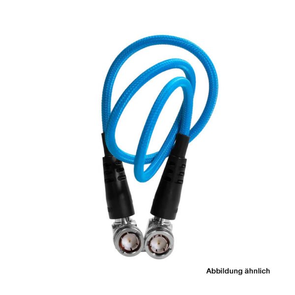 Kondor Blue - 22-Inch 12G SDI Right Angle Cable (Raven Black)