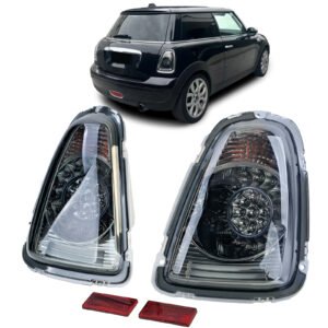 Smoked Clear Glass LED Tail Lights for Mini One Cooper R56 2006-2010